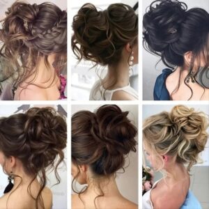 High Volume Updos | 7 Haircuts for Ladies with Round Faces