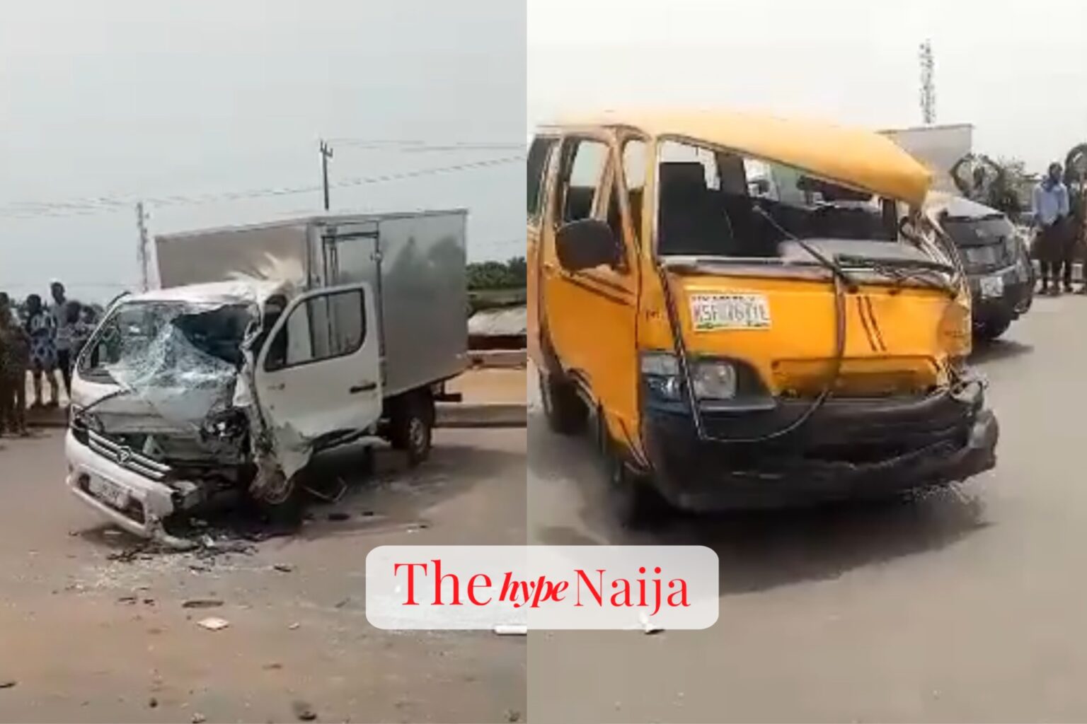 “Serious Accident on Lagos-Badagry Expressway Involves Commercial Bus and Mini Truck”