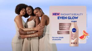 Nivea's Radiant and Beauty Even Glow Lotion