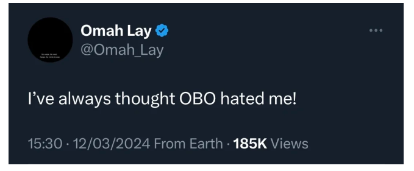 Omah Lay Clears the Air on His Relationship with Davido After Unexpected Shoutout