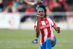 Super Falcons' Rasheedat Ajibade Shines in Atletico Madrid's Dominant Victory