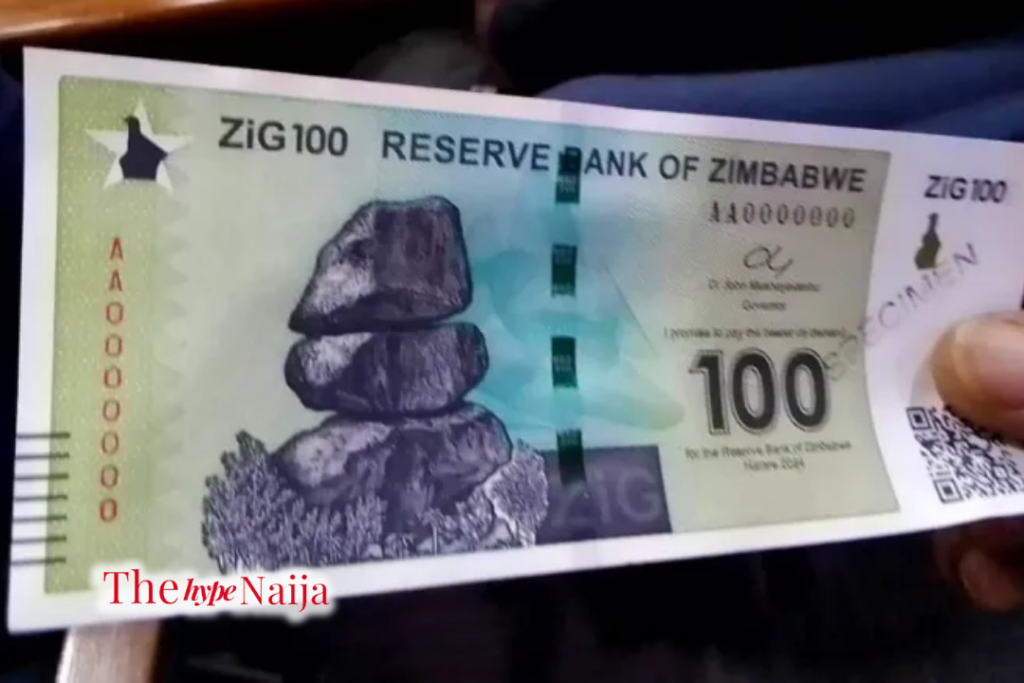 "Zimbabwe Introduces New Currency "ZiG" in Bid to Stabilize Economy"