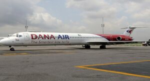 Dana Air Aircraft Incident at Lagos Airport: Flight Skids Off Runway, No Injuries Reported