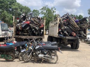 “Lagos Police Intensify Crackdown on Illegal Motorcycle Operations”