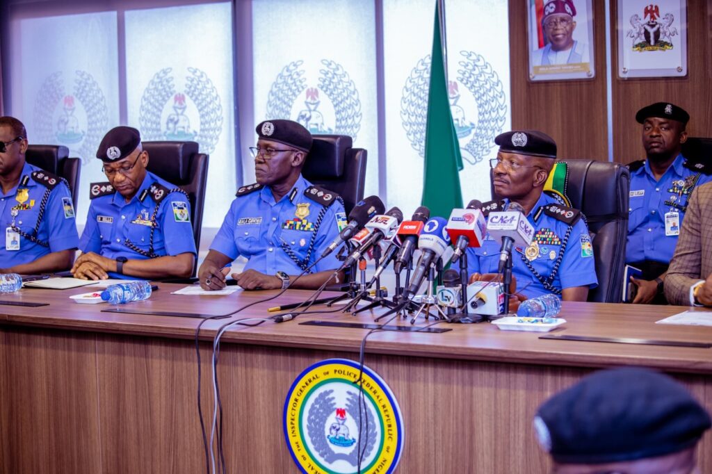 “IGP Highlights Major Achievements and Initiatives in Strategic Police Meeting”