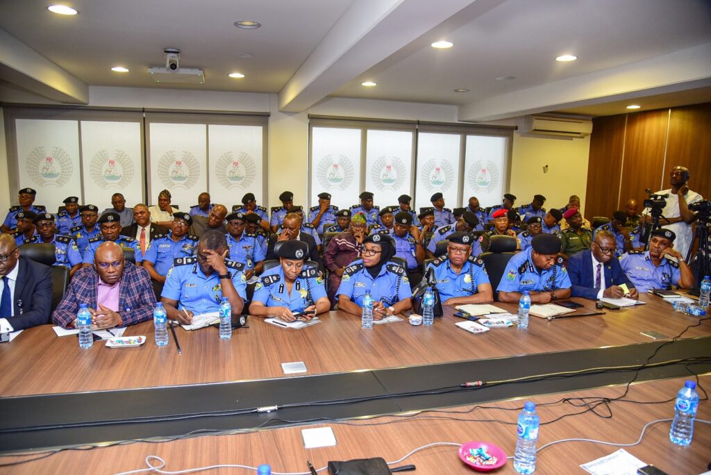 “IGP Highlights Major Achievements and Initiatives in Strategic Police Meeting”