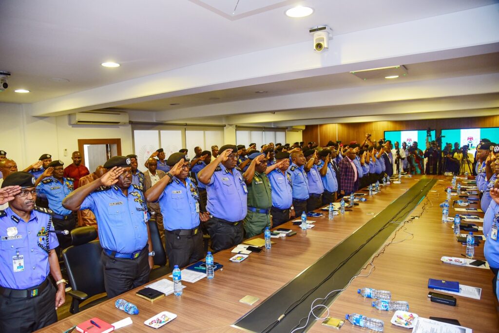 “IGP Highlights Major Achievements and Initiatives in Strategic Police Meeting”