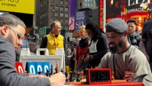 Tunde Onakoya’s Chess Marathon in Times Square Aims to Set New World Record and Raise Funds for Education