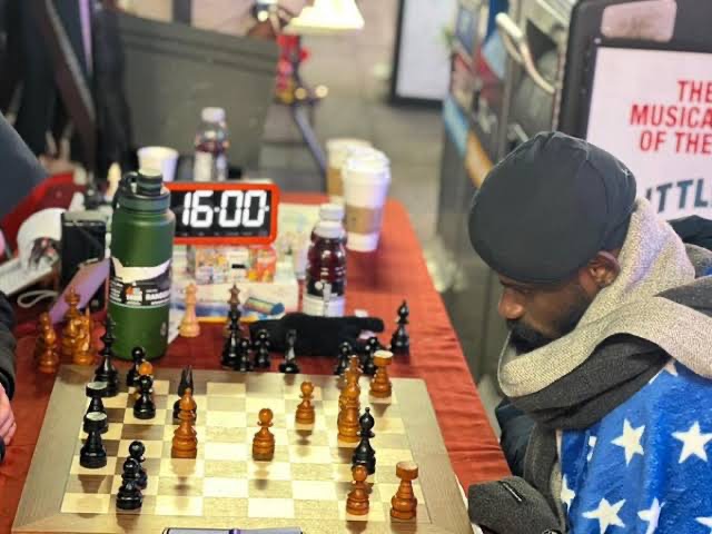 Tunde Onakoya’s Chess Marathon in Times Square Aims to Set New World Record and Raise Funds for Education