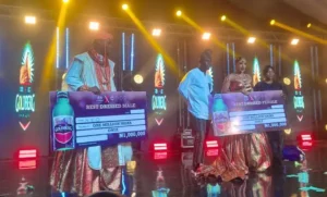 Big Brother Shine Ya Eye! Neo, Venita Akpofure Slay in Royal Attire, Clinch AMVCA Cultural Day Awards