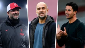 EPL Awards Race Heats Up: Guardiola, Arteta, Klopp in Best Manager Showdown