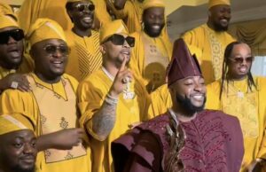 Dapper Squad Goals: Davido and His Groomsmen Slay in Pre-Wedding Threads (#Chivido24)