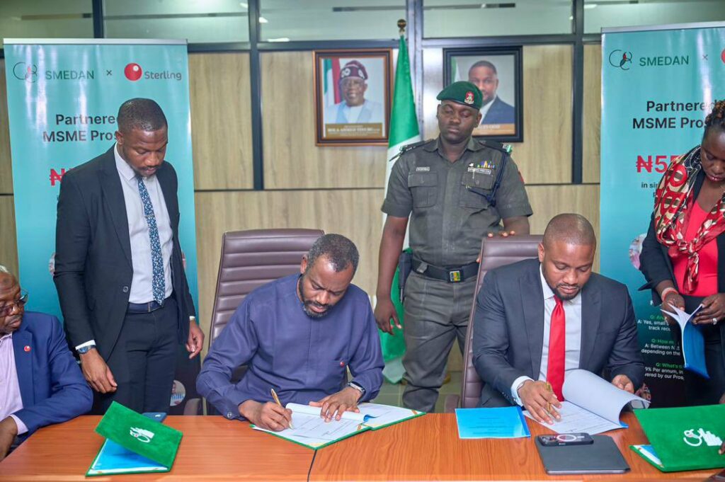 N5 Billion Lifeline: SMEDAN and Sterling Bank Partner to Empower Nigerian Small Businesses