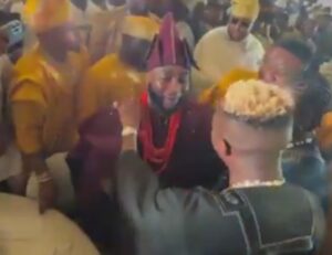 Afrobeats Meets Football: Davido Starstruck by Osimhen's Presence at Wedding Extravaganza