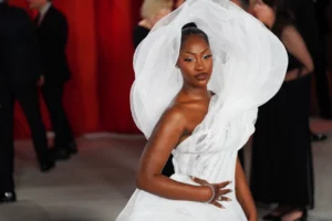 Beyond the Fabric: Tems Sets the Record Straight on Her Iconic Oscars Dress