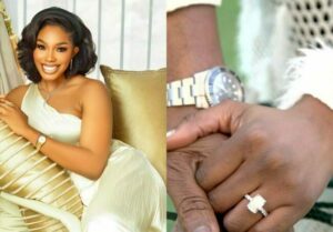 Unveiling the King: Sharon Ooja Ties the Knot in Lavish Ceremony, Introduces Husband to the World