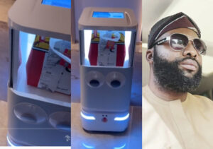 Nigerian Man's Encounter with Futuristic Service in China Stuns Social Media