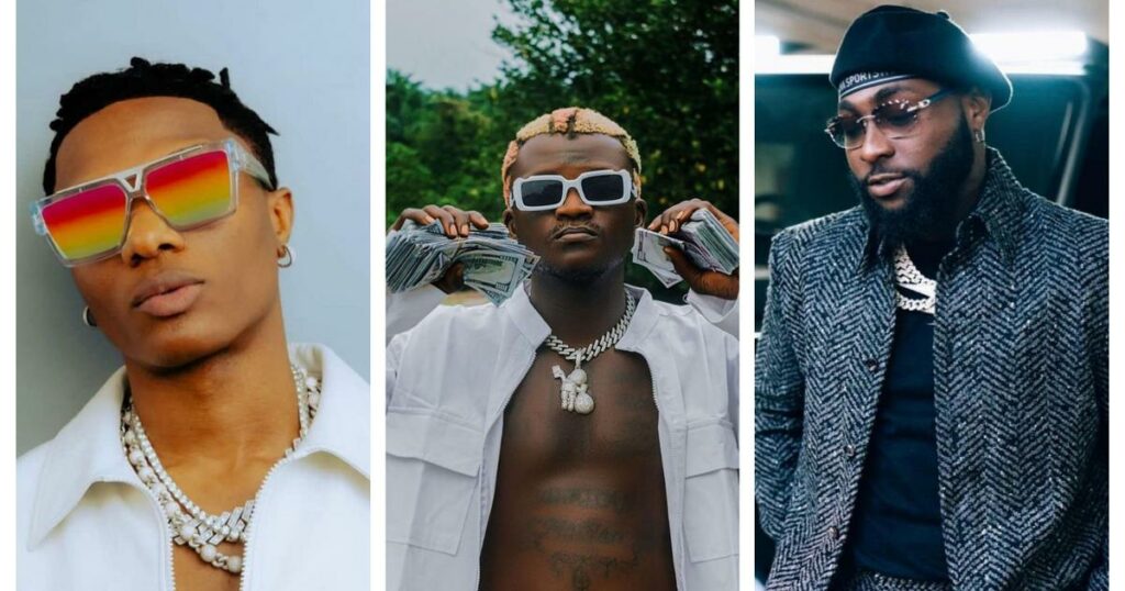 Portable's Plea for Recognition: Feud with Davido Deepens as Singer Targets Wizkid