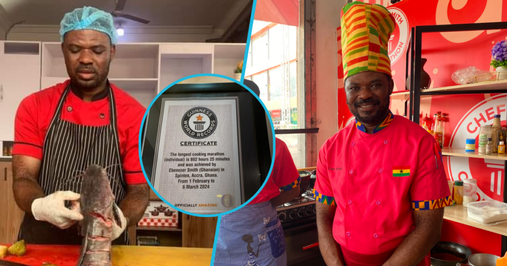 Ghanaian Chef's Tears Flow Freely: Fake Guinness World Record Sparks Public Outrage and Emotional Apology