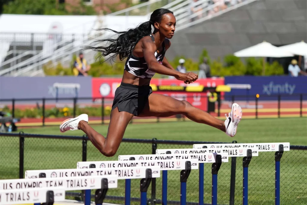 Hurdle Queens Emerge: Nugent and Russell Threaten Amusan's Reign at the Paris Olympics