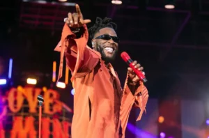 Burna Boy's Stage Tumble: A Moment of Vulnerability