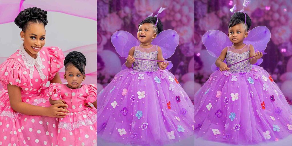 Yetunde Barnabas Overwhelmed With Emotion as Daughter Turns 2