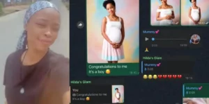 Tears of Joy and Social Media Buzz: Nigerian Mom's Reaction to AI-Generated Pregnancy Photo Takes the Internet by Storm