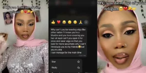 Nigerian Lady's Post on Boyfriend's Disapproval of Hijab Sparks Online Controversy