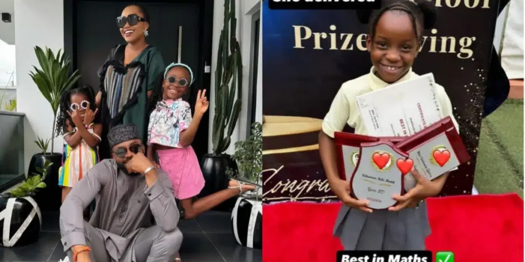 Shining Bright Like Her Dad: Ebuka Obi-Uchendu's Daughter Jewel Scores Big at School Awards Ceremony