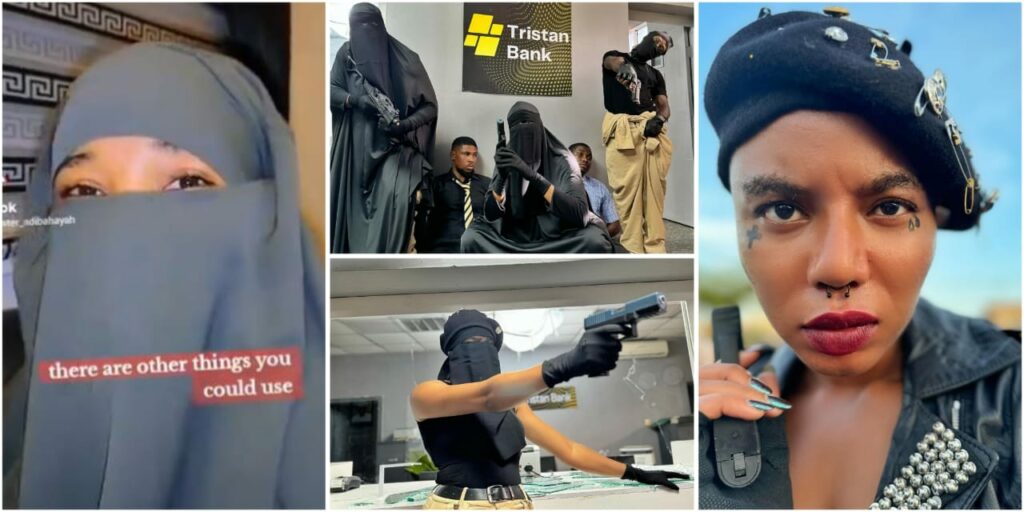 "This is Disrespectful": Muslim Woman Criticizes Nancy Isime for Niqab Portrayal in Robbery Scene