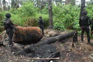 Clampdown on Oil Thieves: NSCDC Nets Trio in Rivers State Pipeline Vandalism