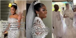 Aisle or No Aisle? Viral Video Sparks Debate Over Church Dress Code and Bridal Choice