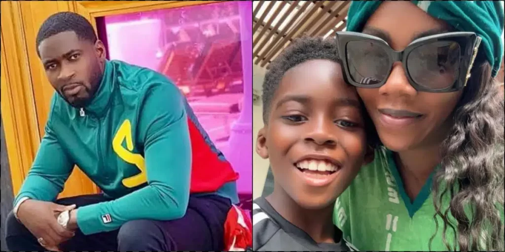 How Come You’re Not in the NBA? – Tiwa Savage’s Son Shades His Father Teebillz for Not Being Athletic Enough to Participate in the Olympics