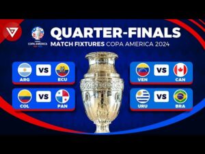 Quarterfinal Frenzy: Copa America 2024 Matchups Set for High-Stakes Battles