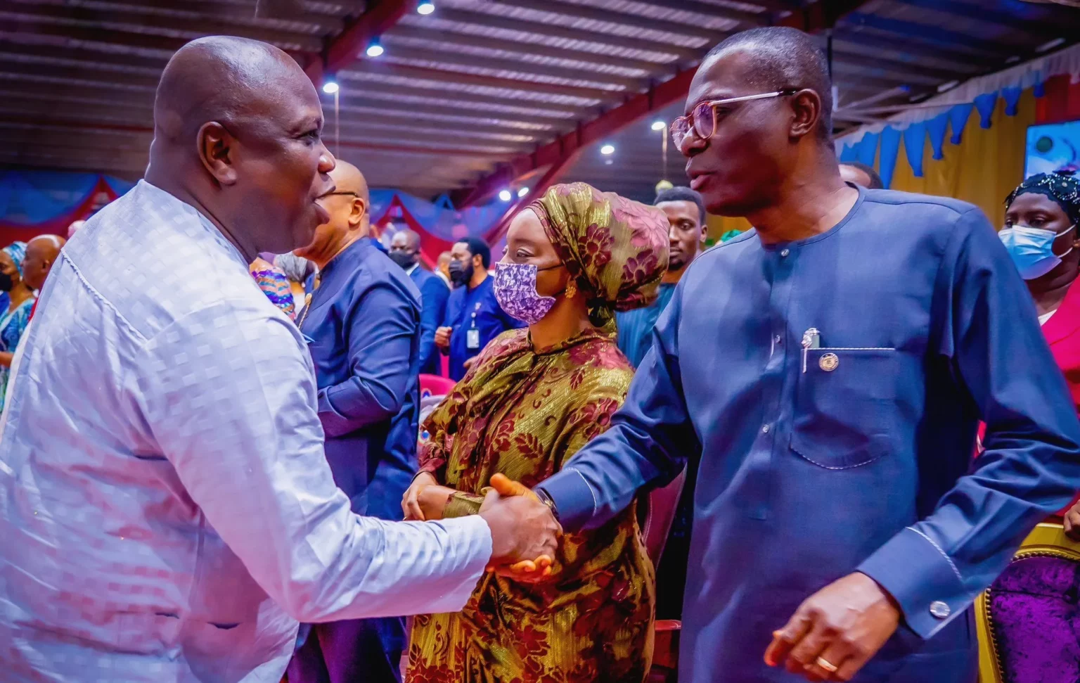 Political Shockwaves: Ambode Visits Sanwo-Olu After Five Years Out of Office