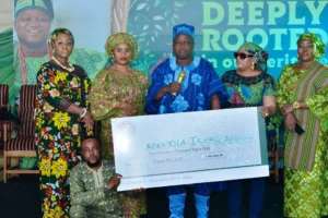 Ataoja of Osogbo Commends Orijin for Empowering Osogbo Youths with N4m Grant