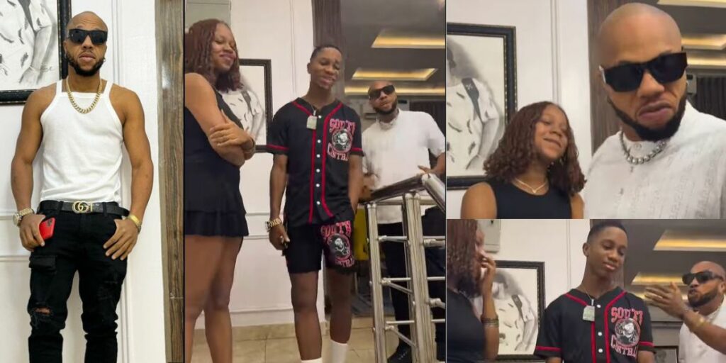 Charles Okocha's Heartwarming Moments with His Kids Surface