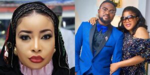 "It's a Lie" – Lizzy Anjorin Denies Dating Toyin Abraham's Husband