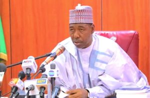 Zulum Lifts Curfew in Borno After Kaworu Bomb Blast