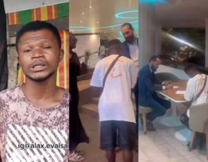 Viral Fish Pie Seller, Alax Evalsam ‘Nawa O’ Rejoices as He Signs Contract with Eko Hotel