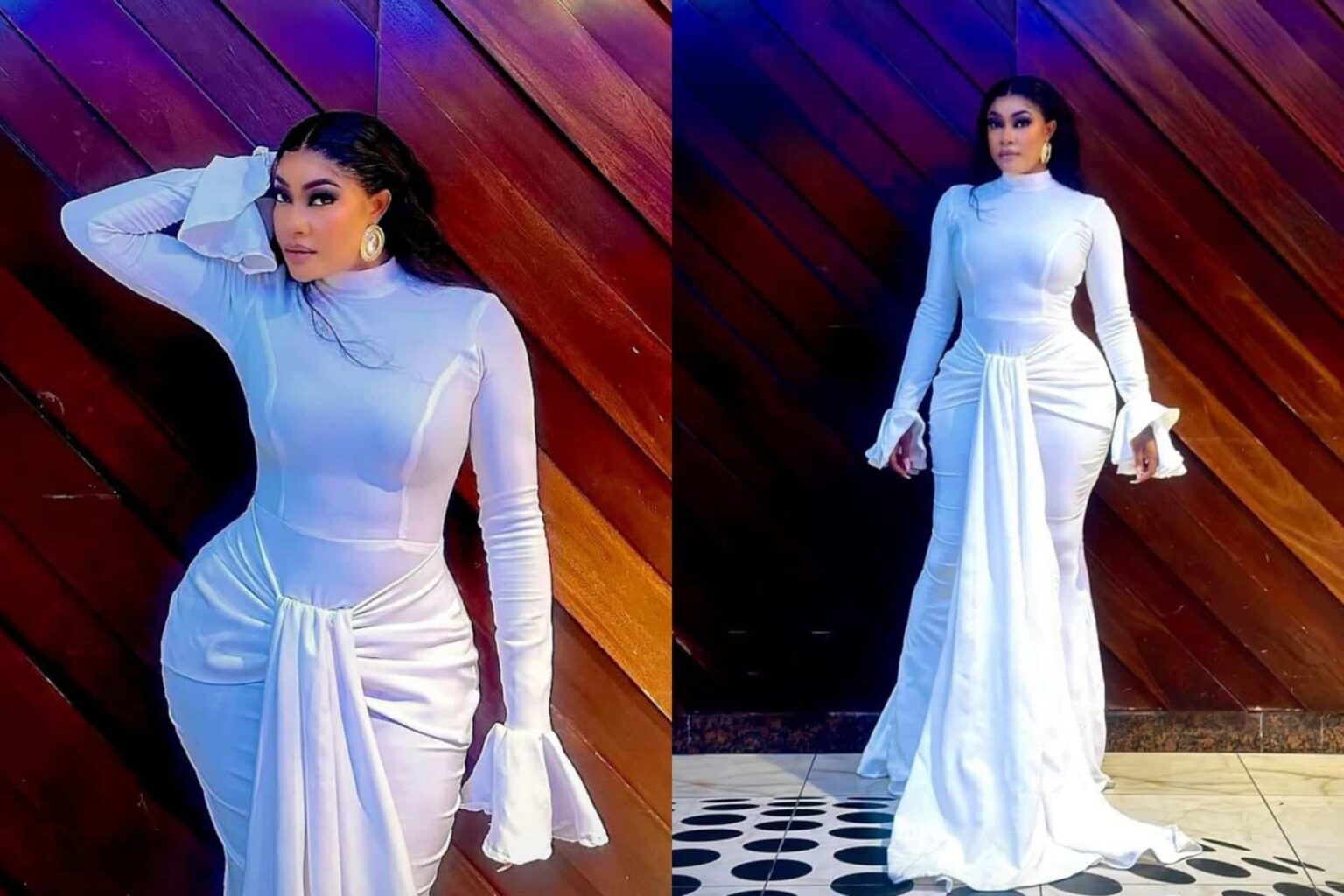 Angela Okorie Stuns Fans in Sultry Fairy Dress