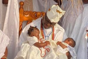 Ooni of Ife's Twins Finally Home After Five Months