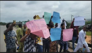 Citizen's Compassion Amidst Protest: Water and Hope at MKO Abiola Stadium