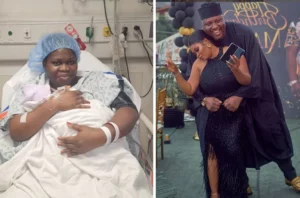 Yoruba Nollywood Actress Tawa Ajisefinni Welcomes First Child After Years of Patience