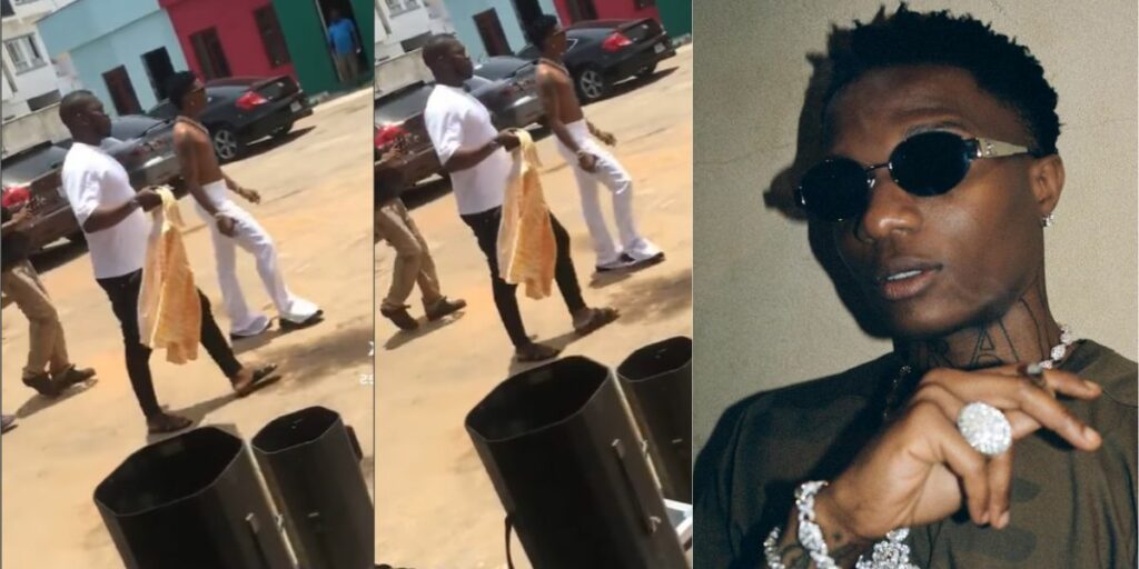 Wizkid's Unexpected Shirtless Moment: Fans Shocked