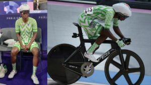 Olympics: Nigerian Cyclist Ese Ukpeseraye Borrows Bicycle from German Team for Track Event