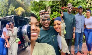 Nollywood Power Couples Stir Social Media with Surprise Family Hangout Photos