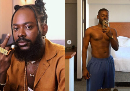 Adekunle Gold Flaunts Chiseled Physique in Shirtless Post