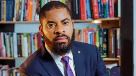 Nigerian activist Deji Adeyanju slams police deployment amid rising insecurity, accusing the force of prioritizing politicians over citizens.