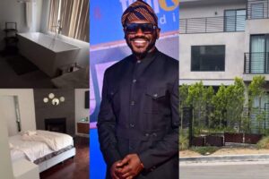 Nollywood's Deyemi Okanlawon Wows Fans with Hollywood Hills Home Tour